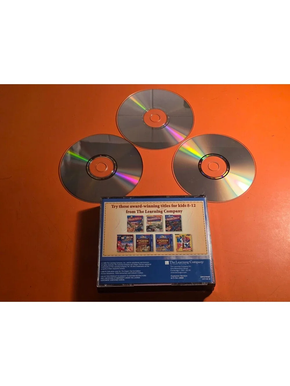 THE OREGON TRAIL 4th Edition 3-CD Set PC Video Game